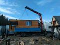Аренда крана манипулятора на базе 10 тонного грузовика. Изготовление, продажа бытовок, постов и др.